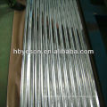 Galvanized corrugated steel sheet